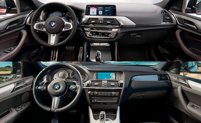 BMW X4 G02 vs X4 F26 BMW X4 G02 vs X4 F26