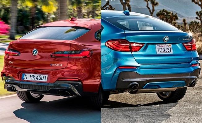 BMW X4 G02 vs X4 F26 BMW X4 G02 vs X4 F26