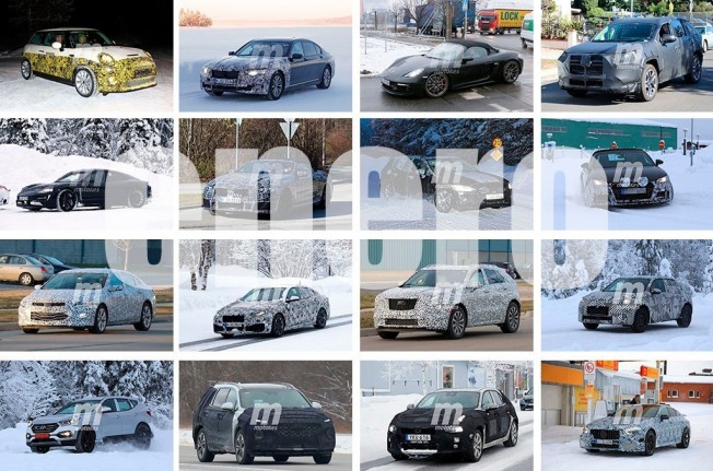 Las mejores fotos espía de coches de enero de 2018 Las mejores fotos espía de coches de enero de 2018