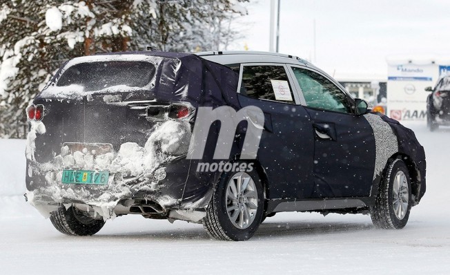 Hyundai Tucson 2019 - foto espía posterior Hyundai Tucson 2019 - foto espía posterior