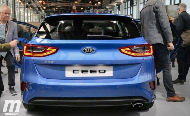 Kia Ceed 2018 - posterior Kia Ceed 2018 - posterior
