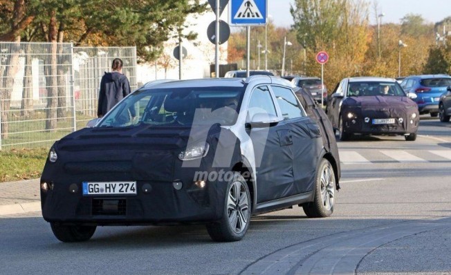 Kia Niro EV - foto espía Kia Niro EV - foto espía