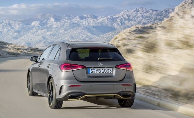 Mercedes Clase A 2018 - posterior Mercedes Clase A 2018 - posterior