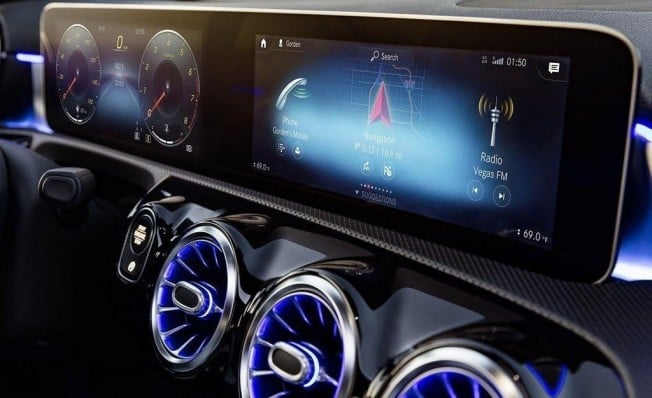 Mercedes Clase A 2018 - interior Mercedes Clase A 2018 - interior