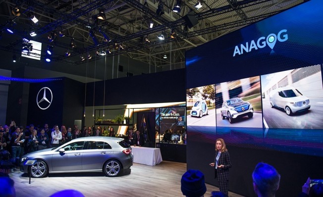 Mercedes Clase A en el MWC 2018 Mercedes Clase A en el MWC 2018
