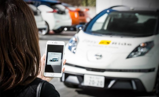 Servicio de movilidad Easy Ride de Nissan y DeNA Servicio de movilidad Easy Ride de Nissan y DeNA