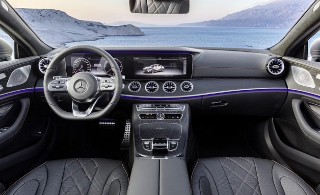 Mercedes Clase CLS 2018 - interior Mercedes Clase CLS 2018 - interior