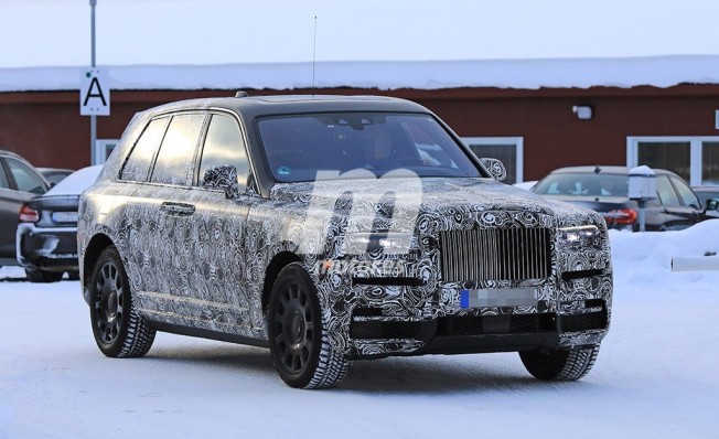 Rolls-Royce Cullinan - foto espía Rolls-Royce Cullinan - foto espía
