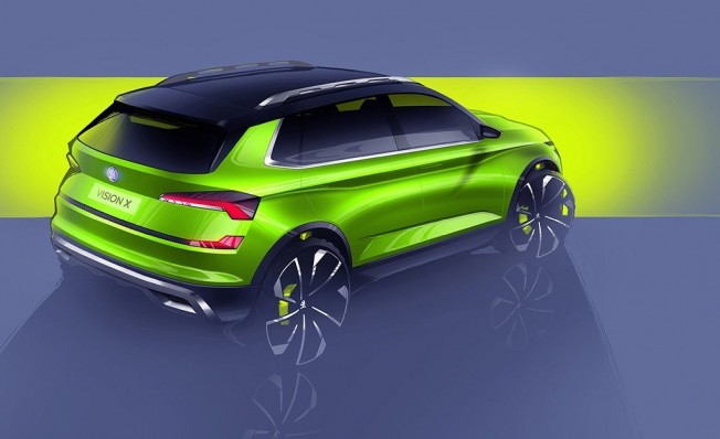 Skoda Vision X Concept - posterior Skoda Vision X Concept - posterior