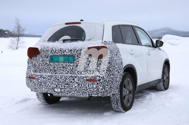 Suzuki Vitara 2018 - foto espía posterior Suzuki Vitara 2018 - foto espía posterior