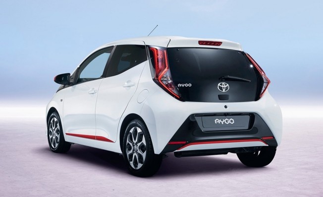 Toyota Aygo 2018 - posterior Toyota Aygo 2018 - posterior