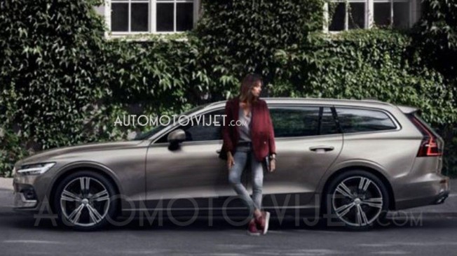 Volvo V60 2018 - foto filtrada Volvo V60 2018 - foto filtrada