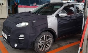 Los detalles del nuevo KIA Sportage facelift durante su desarrollo