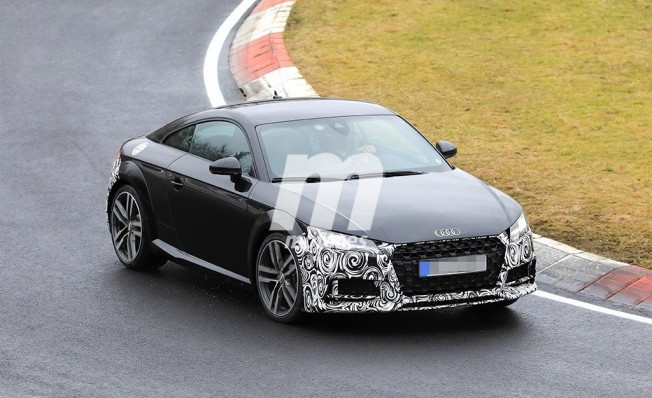 Audi TT Coupé 2019 - foto espía Audi TT Coupé 2019 - foto espía