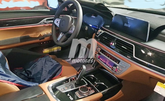 BMW Serie 7 2019 - foto espía interior BMW Serie 7 2019 - foto espía interior