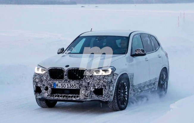 BMW X3 M 2018 - foto espía BMW X3 M 2018 - foto espía