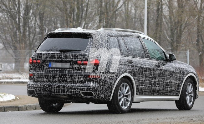 BMW X7 2019 - foto espía posterior BMW X7 2019 - foto espía posterior