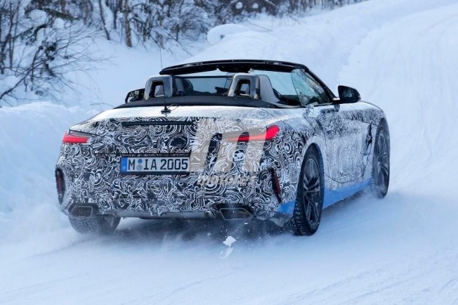 BMW Z4 2018 - foto espía posterior BMW Z4 2018 - foto espía posterior