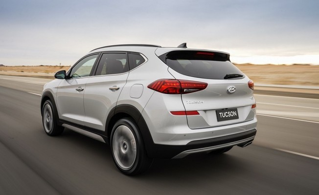 Hyundai Tucson 2018 - posterior Hyundai Tucson 2018 - posterior