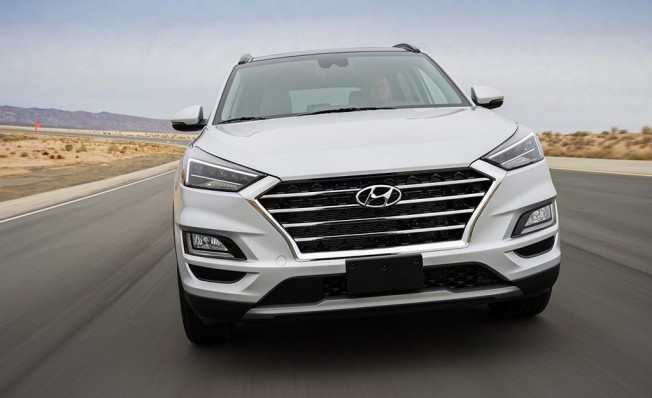 Hyundai Tucson 2018 - frontal Hyundai Tucson 2018 - frontal