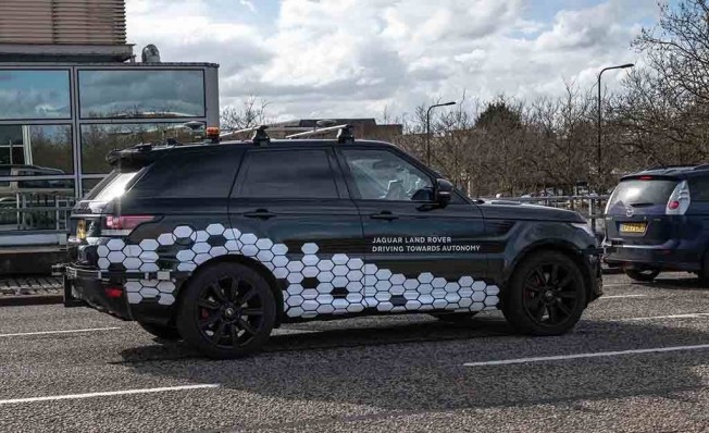 Jaguar Land Rover prototipo de coche autónomo Jaguar Land Rover prototipo de coche autónomo