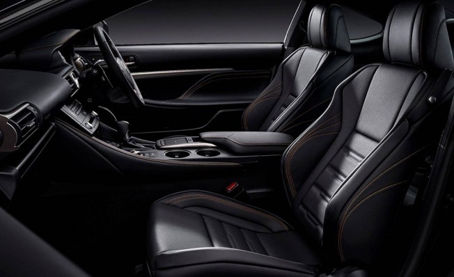 Lexus RC 300h F Sport Black Edition - interior Lexus RC 300h F Sport Black Edition - interior