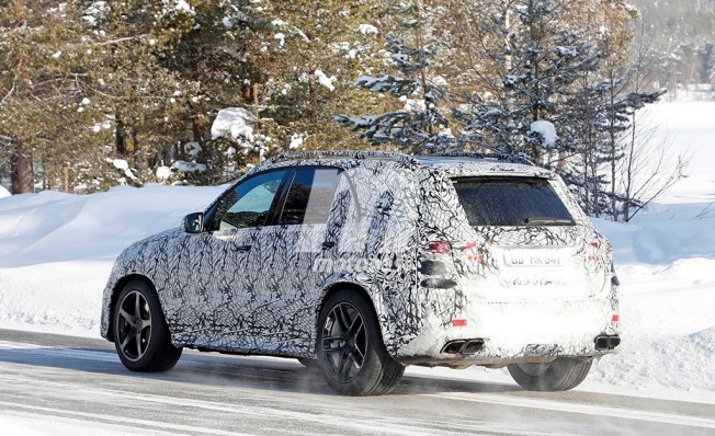 Mercedes-AMG GLE 63 2019 - foto espía posterior Mercedes-AMG GLE 63 2019 - foto espía posterior