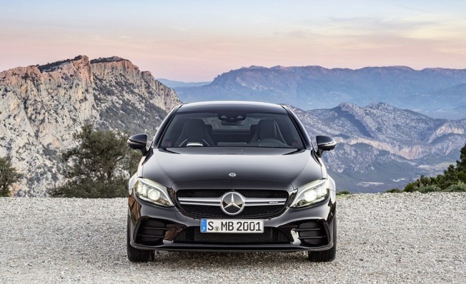 Mercedes Clase C Coupé 2018 - frontal Mercedes Clase C Coupé 2018 - frontal