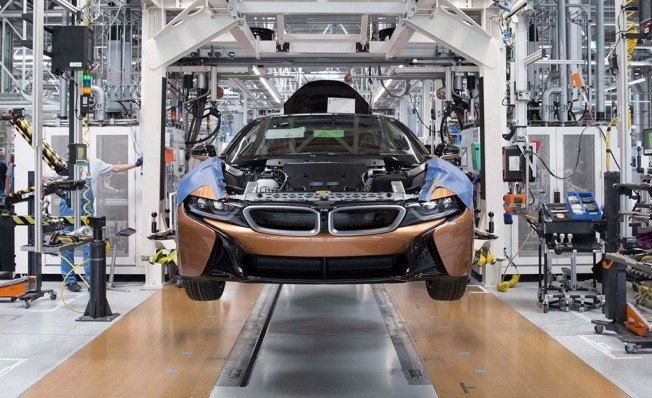 Producción del BMW i8 Roadster Producción del BMW i8 Roadster