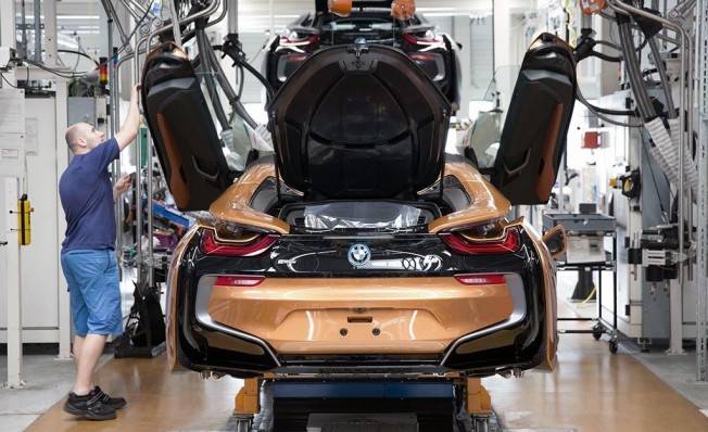 Producción del BMW i8 Roadster Producción del BMW i8 Roadster