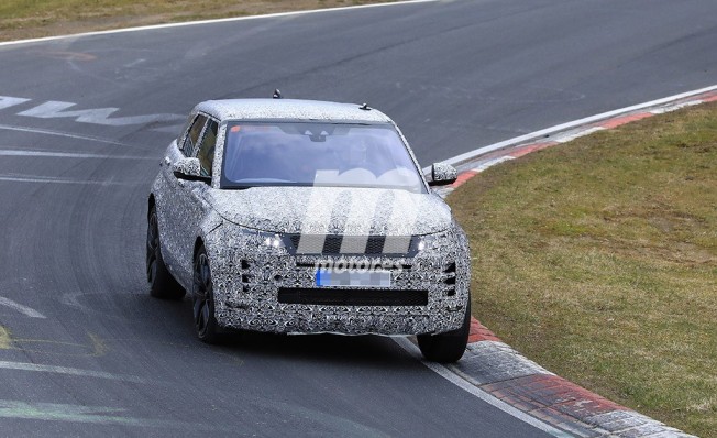 Range Rover Evoque 2019 - foto espía Range Rover Evoque 2019 - foto espía