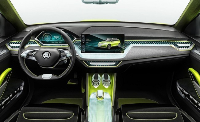 Skoda Vision X Concept - interior Skoda Vision X Concept - interior