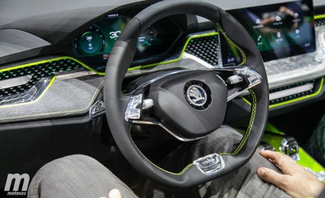 Skoda Vision X Concept - interior Skoda Vision X Concept - interior