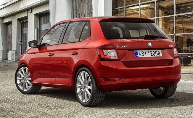 Skoda Fabia 2018 - posterior Skoda Fabia 2018 - posterior