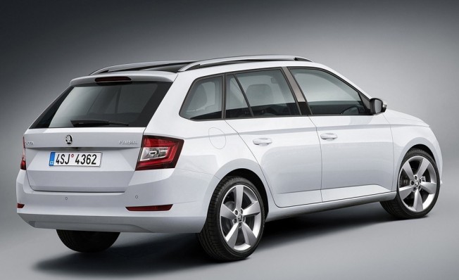 Skoda Fabia Combi 2018 - posterior Skoda Fabia Combi 2018 - posterior