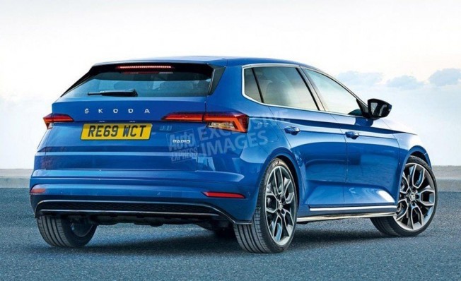 Skoda Spaceback 2019 - recreación Skoda Spaceback 2019 - recreación