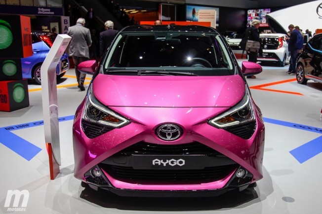 Toyota Aygo 2018 - frontal Toyota Aygo 2018 - frontal