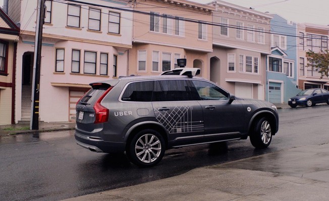 Volvo XC90 autónomo de Uber Volvo XC90 autónomo de Uber