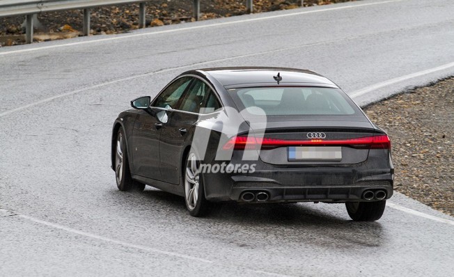 Audi S7 Sportback 2018 - foto espía posterior Audi S7 Sportback 2018 - foto espía posterior