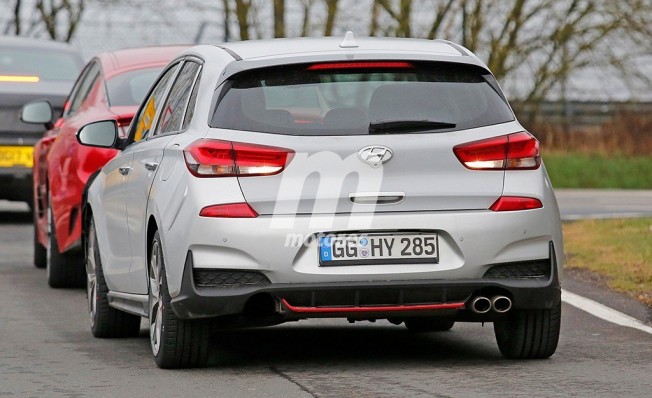 Hyundai i30 N Sport - foto espía posterior Hyundai i30 N Sport - foto espía posterior
