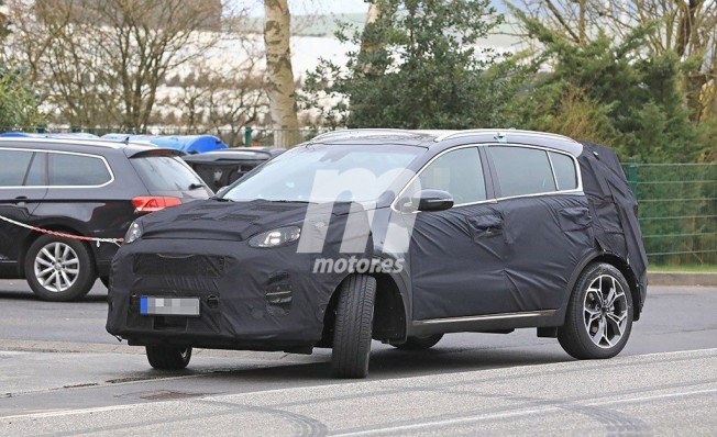 Kia Sportage 2019 - foto espía Kia Sportage 2019 - foto espía
