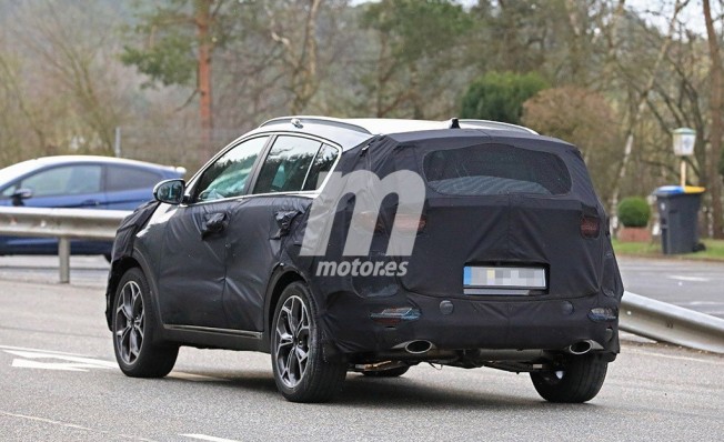 Kia Sportage 2019 - foto espía posterior Kia Sportage 2019 - foto espía posterior