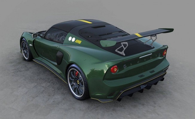 Lotus Exige Cup 430 Type 25 - posterior Lotus Exige Cup 430 Type 25 - posterior