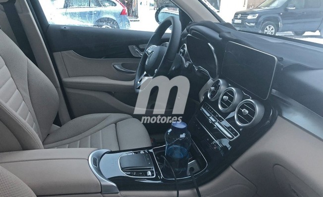 Mercedes Clase GLC 2019 - foto espía interior Mercedes Clase GLC 2019 - foto espía interior