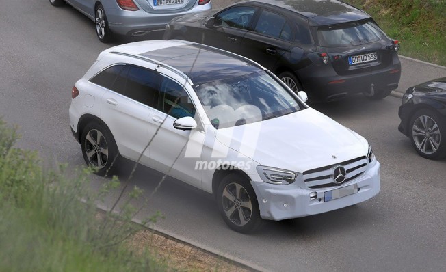 Mercedes Clase GLC 2019 - foto espía Mercedes Clase GLC 2019 - foto espía