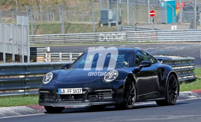 Porsche 911 Turbo 2019 - foto espía Porsche 911 Turbo 2019 - foto espía