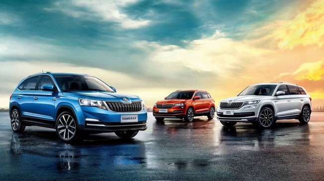 La gama SUV de Skoda en China La gama SUV de Skoda en China