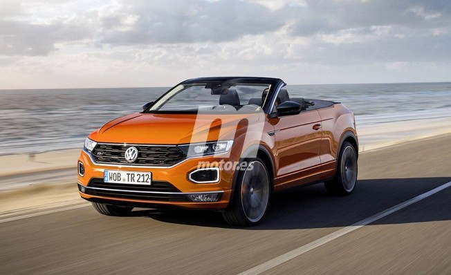 Volkswagen T-Roc Cabrio - recreación Volkswagen T-Roc Cabrio - recreación