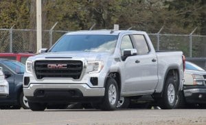 Las primeras imágenes del GMC Sierra 1500 en su versión base