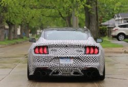 El nuevo Mustang Shelby GT500 cazado de cerca y con todo detalle